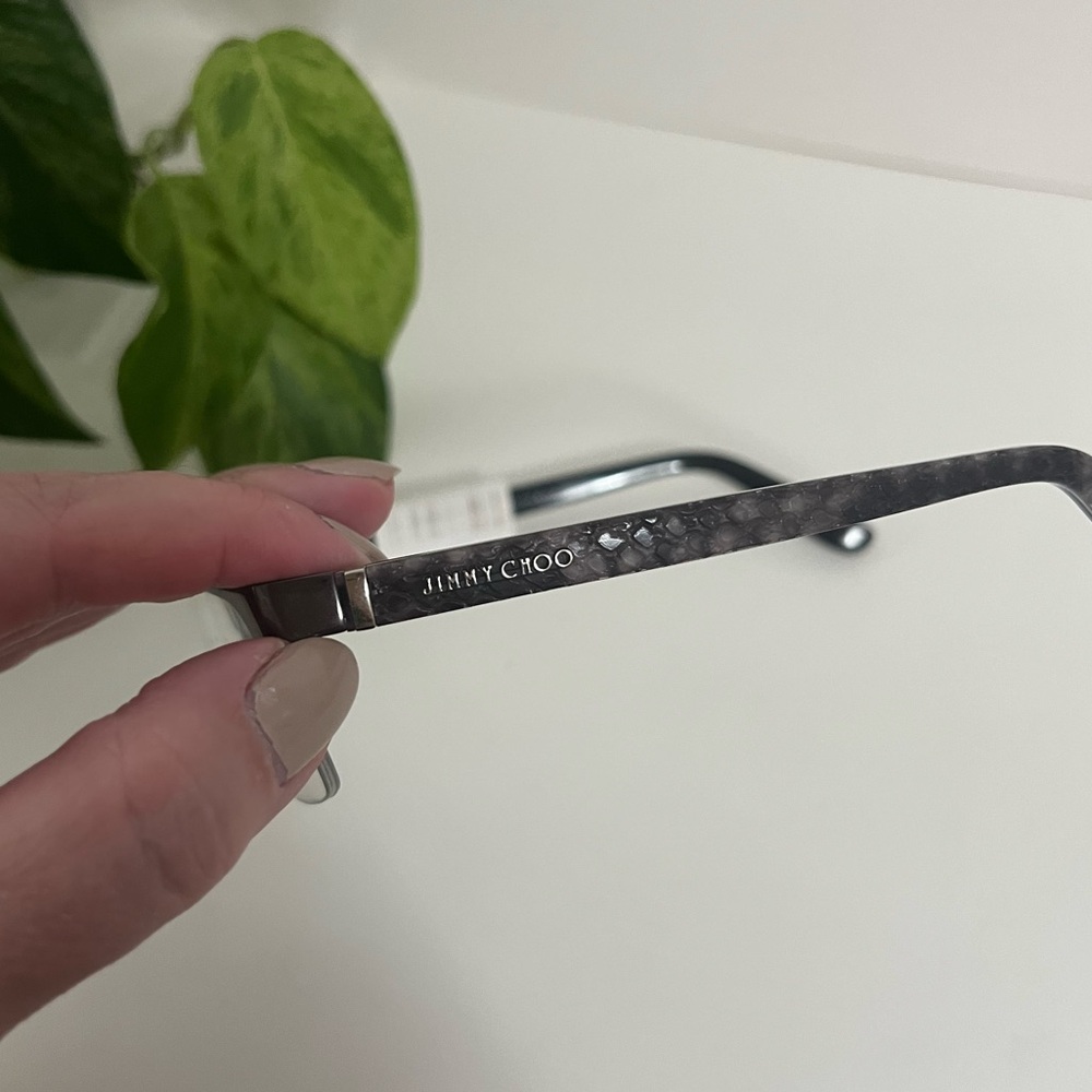 NWT Jimmy Choo Snakeskin Eyeglasses ๐ - Picture 9 of 14